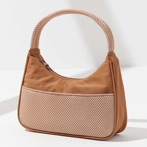 Urban Outfitters Tan and Cream Shoulder Bag